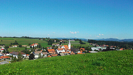 Ausblick auf Heimenkirch