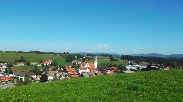 Ausblick auf Heimenkirch