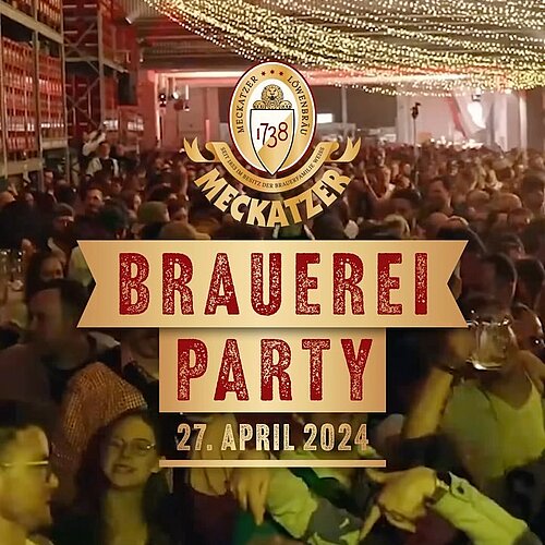🔥 Wir sind heiß auf die Meckatzer Brauerei-Party 🔥
Am Samstag, 27. April 2024 steigt die große Sause in der Ladestraße!...